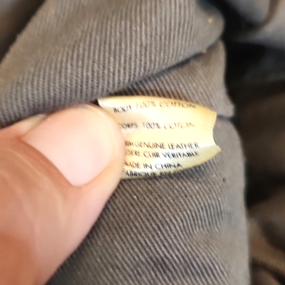 Womens Schuler & Sons Anthropologie gray tie dye & leather shoulder bag. - Picture 12 of 14